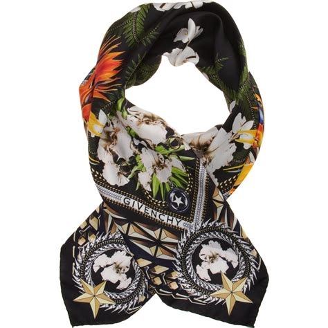 givenchy scarf floral|vintage givenchy scarf.